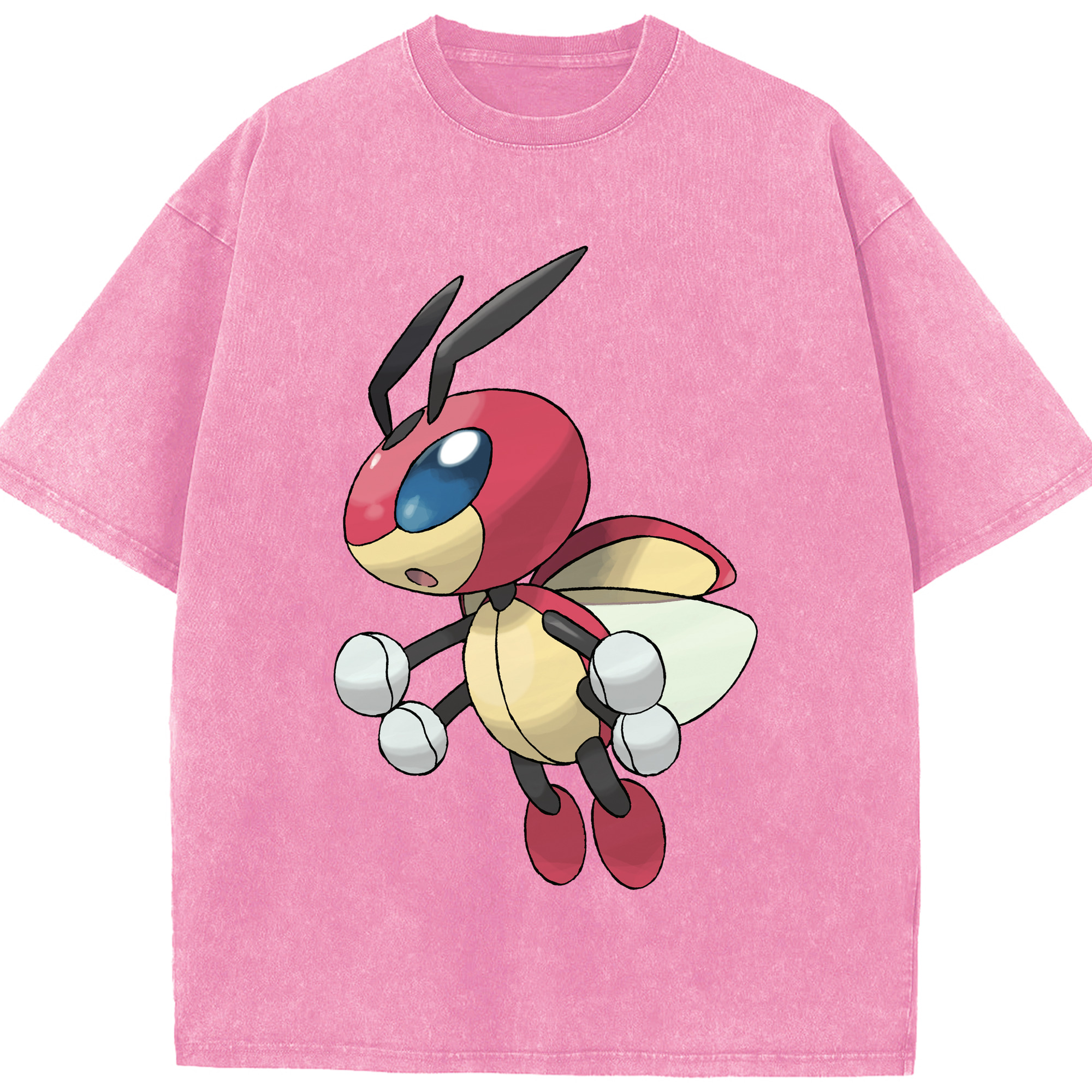 （画像用） ポケットモンスター Pokémon 綿100% ヴィンテージ風 半袖Tシャツ（フロントプリント）